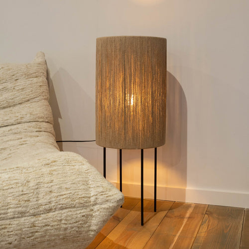 Atmooz vloerlamp Sintra - zwart - Ø 30 x H 78 cm - E27