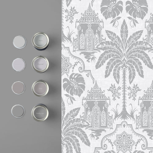 Graham & Brown Vliesbehang - Imperial Grey - 10mx52cm - vtwonen shop