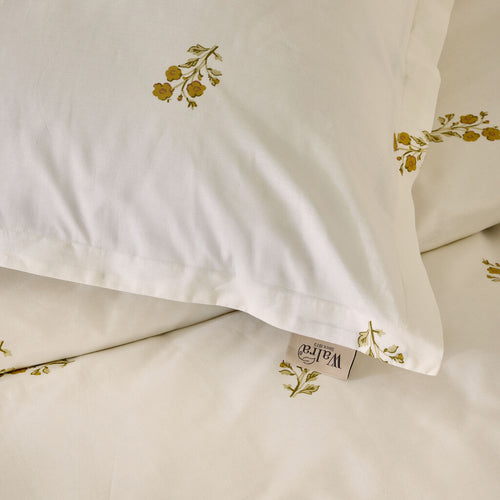 Walra - Dekbedovertrek Sunset Blossom - 240x220 cm - Off White