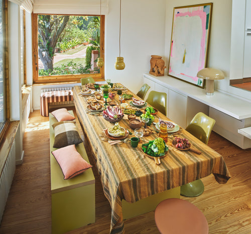 HKLIVING bank – olive – 180cm - vtwonen shop