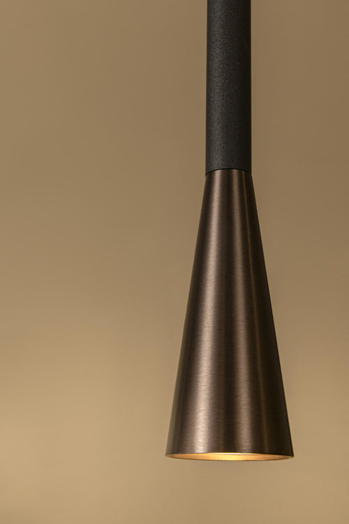 Lucide hanglamp JOAKIM - Geïntegreerde LED - Koffie - vtwonen shop