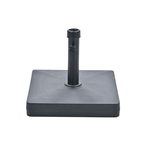 Hippo parasolvoet - beton - 25 kg - zwart - vtwonen shop