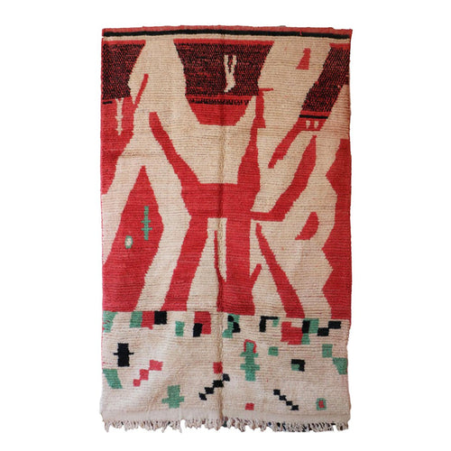 AFK Living vloerkleed Berber - handgemaakt - Wol - 200 cm x 300 cm