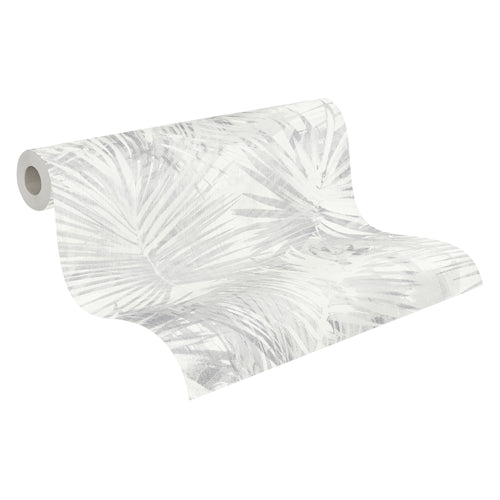 Livingwalls behang jungle-motief grijs en beige - 53 cm x 10.05 m - AS-363851 - vtwonen shop