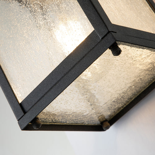 Elstead Kichler Lahden Outdoor Wandlantaarn Verweerd Zink, IP44