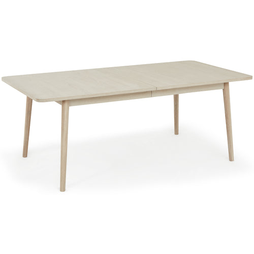 Furnhouse uitschuifbare eettafel Nyborg - Witte olie - 200/300x100 cm