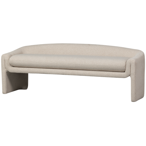 BePureHome bankje Zone - Polyester - Beige - 58x160x55 - vtwonen shop