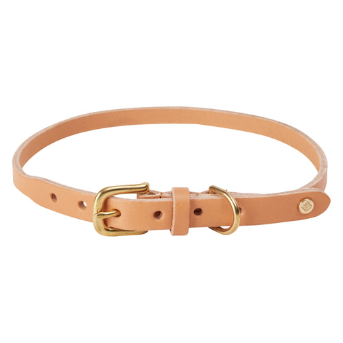OYOY Hondenhalsband 58 x 2 cm – Bruin leer