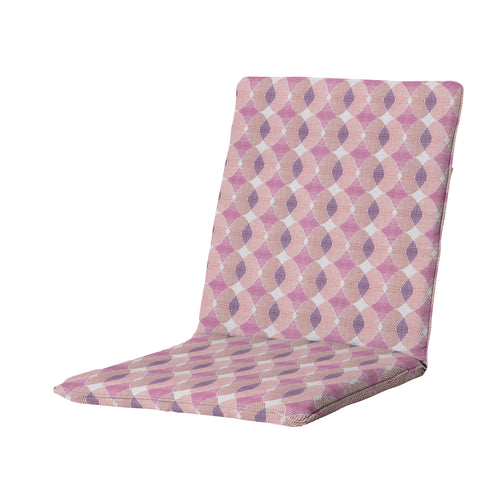 Madison stapelstoelkussen Rae - paars - 97x49x5cm - set van 4