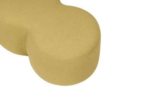 noo.ma UMBO Poef - Yellow Pear - vtwonen shop