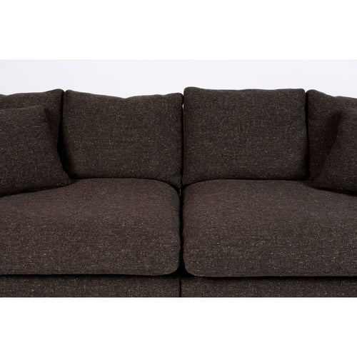 Zuiver Sense 3-zitsbank Espresso - Bruin - vtwonen shop