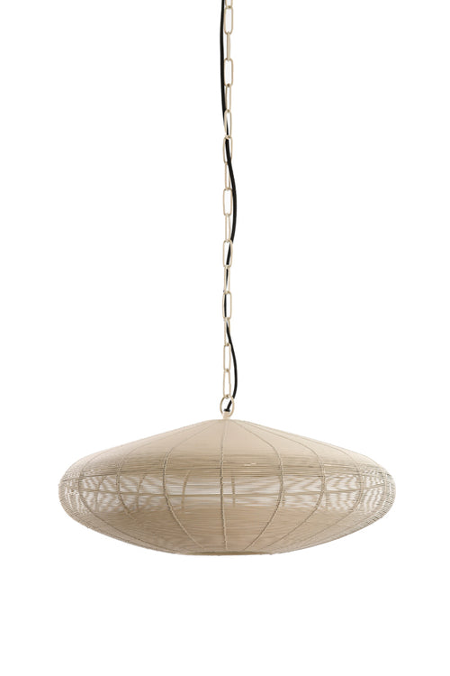 Light & Living hanglamp BAHOTO - wit - Ø51x20cm