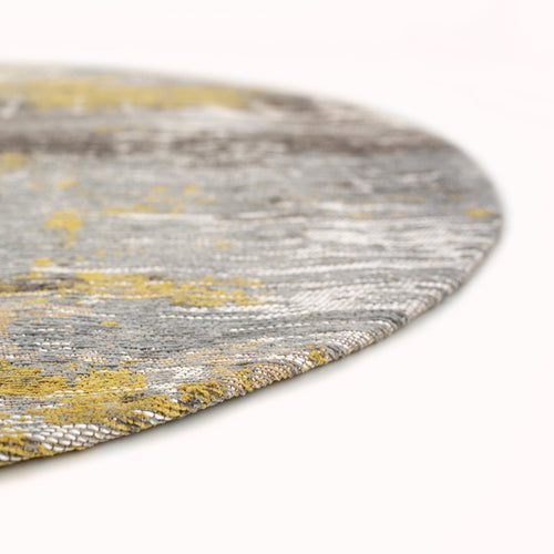 Ecorugs vloerkleed Sea Bright Sunny - geel - 240x240cm
