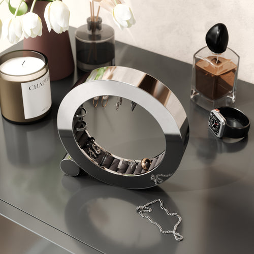 Umbra metal sieradenorganizer Ferris - 22 x 19 x 4 cm - chroom