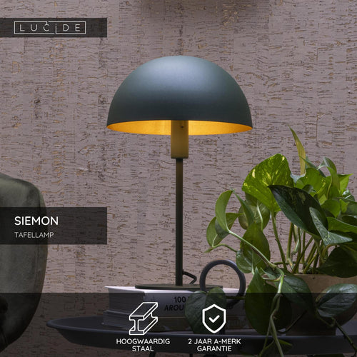 Lucide tafellamp SIEMON - 1xE14 - Groen