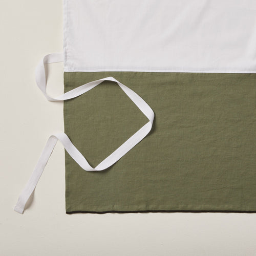 Madura Hoes voor boxspring Carlina grijs kaki en zwarte hommel 140x200 cm
