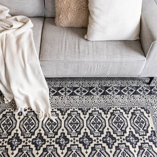 Vintage vloerkleed Marad Grijs/Antraciet Interieur05 - 150 x 80 cm - vtwonen shop