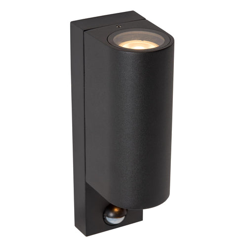 Lucide wandspot ZARO IR - 2xGU10 - Zwart - vtwonen shop