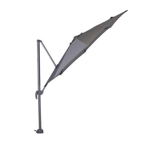 Hawaii parasol S - Ø300 cm - carbon black - donker grijs