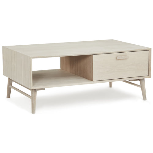 Furnhouse salontafel Porto - Witte olie - 75x120x50