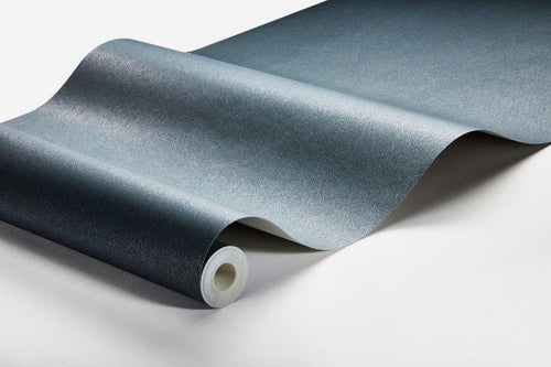 Borastapeter behang effen vergrijsd blauw - 53 cm x 10.05 m - 660325 - vtwonen shop