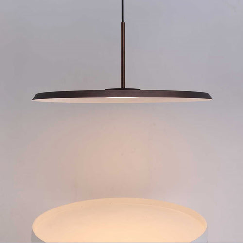 Artdelight hanglamp Osorno - 1 lichts - 35  x 143   cm - koper
