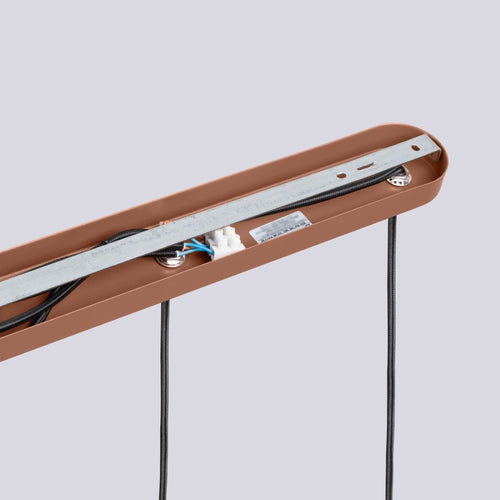 Sollux Lighting Hanglamp HALO 3L mokka - 40x6x120cm