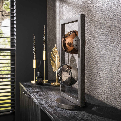 Giga Meubel Tafellamp Stellar - Multicolor Glas - 30x20x55cm - vtwonen shop