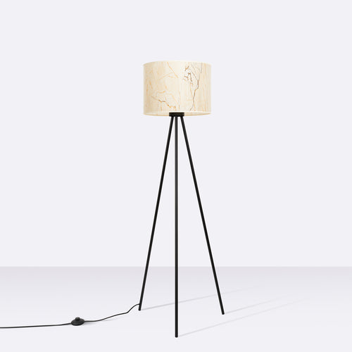 Sollux Lighting Staande lamp NEVIA marmer - 40x40x135cm