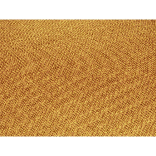 Cosmopolitan Design - Modulaire hoekbank links Siena 4-zits, structurele stof geel - 180x273x69cm