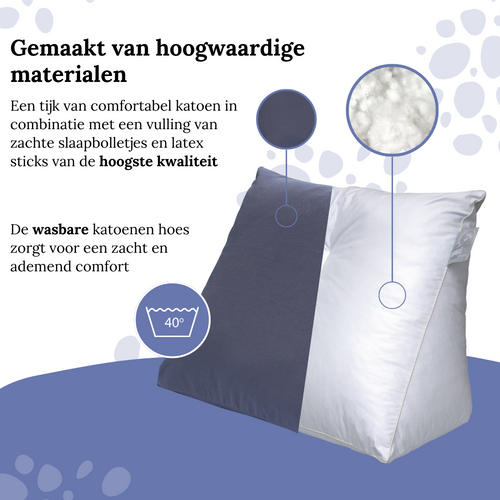 Ten Cate leeskussen - inclusief kussensloop - antraciet - vtwonen shop