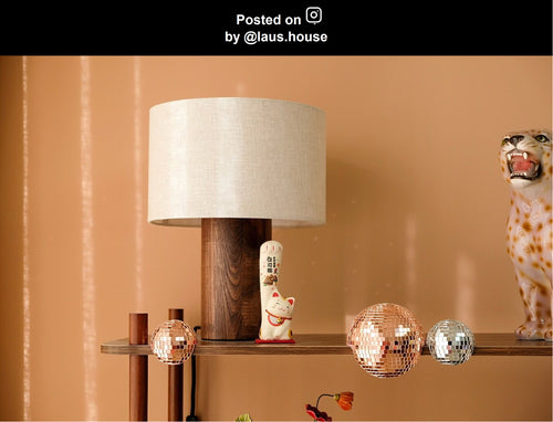 Lucide tafellamp TACHINA - 1xE27 - Naturel - vtwonen shop