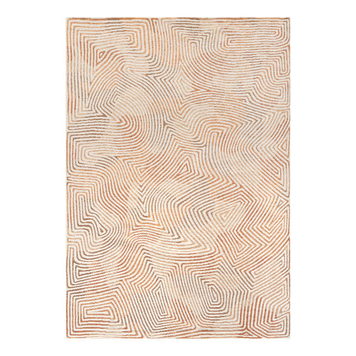 Ecorugs vloerkleed Indian Sand - rood - 280x390cm
