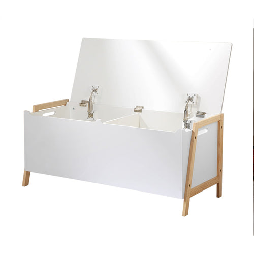 Calicosy - Opbergkist Kinderkamer - Wit - 40x99x43 cm