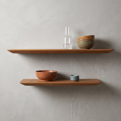 Raw materials wandplank Craftsman - teakhout - 90 cm