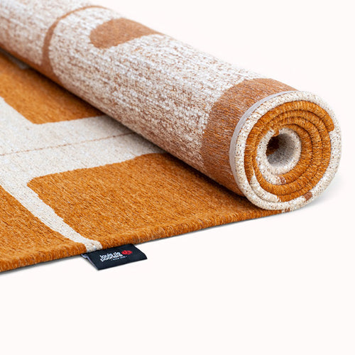 Louis De Poortere vloerkleed Curry - geel - 200x280cm - vtwonen shop