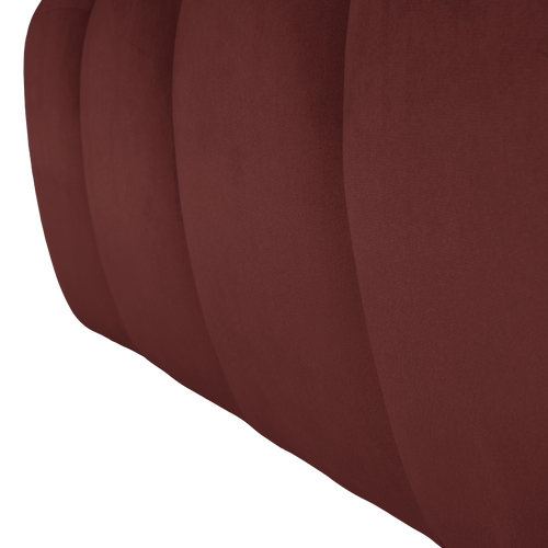 WOOOD eetbank 164 cm Mojo - Velvet - Kastanjebruin - 49x164x45