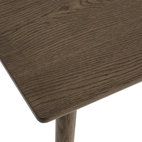 Olivine Boas verlengbare houten eettafel gerookt eiken - 190 x 90 cm - vtwonen shop