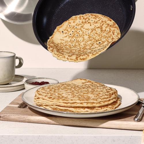 Salt & Pepper - Plat bord 26cm ivoor Meridian - Set van 4