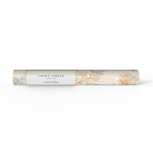 Laura Ashley Rosamund Behang - Bloemen - 10mx52cm - Geel