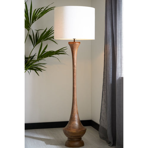 Light & Living lampenkap Livigno - wit - Ø50cm - vtwonen shop