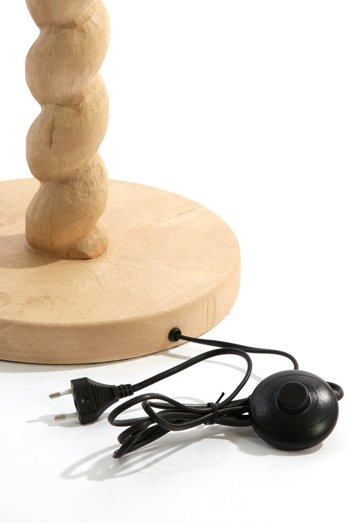 Light & Living vloerlamp NANNO - Ø30x138cm - bruin - vtwonen shop