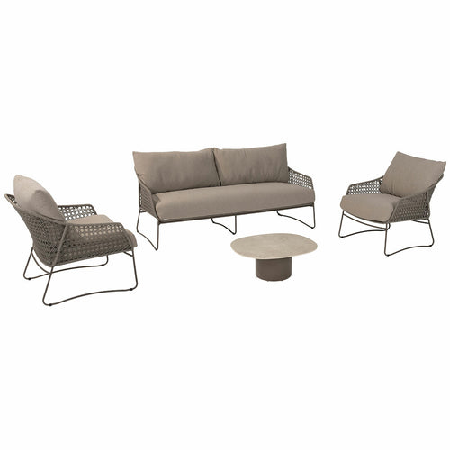 4 Seasons loungeset Moretti bruin 5-delig - vtwonen shop