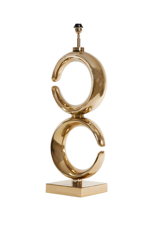 Light & Living lampvoet MAAN - 37x26x99cm - goud - vtwonen shop