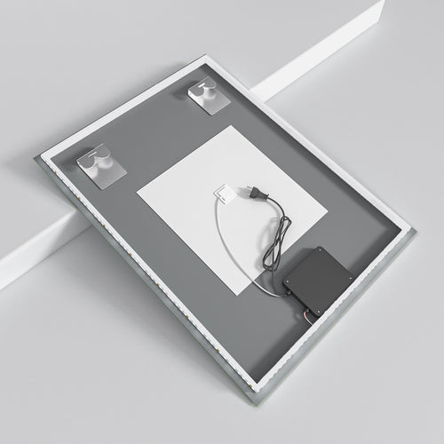 LOMAZOO badkamerspiegel Cannes - met LED verlichting - rechthoekig - 60 x 80 cm
