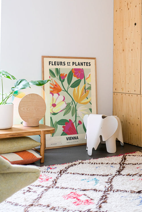 Zoe - Fleurs et Plantes - Vienna - PSTR studio Kunst Poster - vtwonen shop