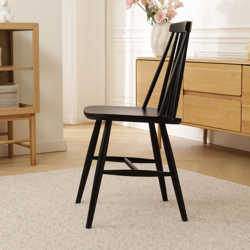 Fameg Filou Houten Spijlenstoel Zwart - vtwonen shop