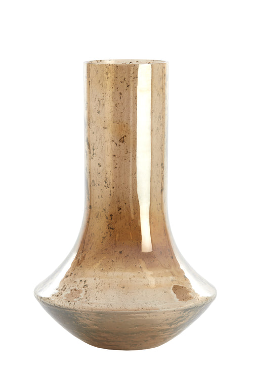 Light & Living vaas LEANNA - Ø25x40cm - oranje - vtwonen shop