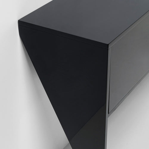 Kare Design Console High Heel 200x38cm zwart