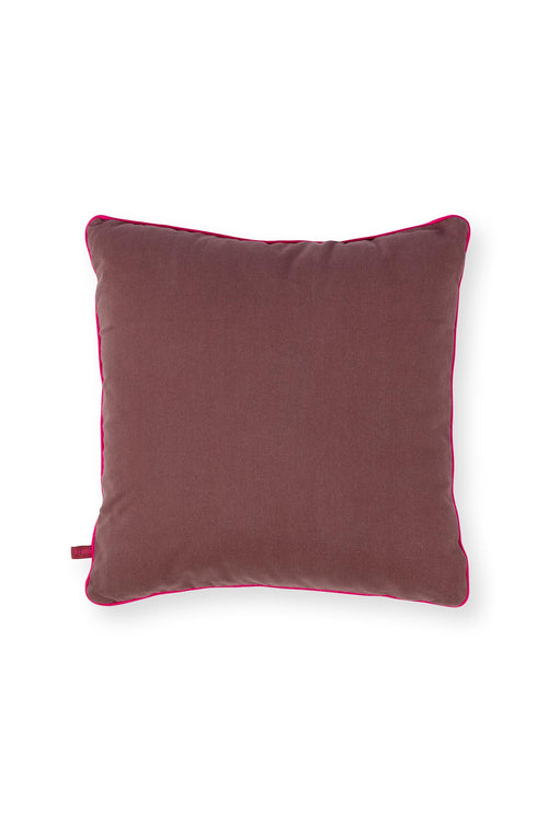 Pip Studio Sierkussen Giyani Embroidery Roze Polyester 50 x 50 cm